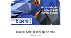 Desktop Screenshot of bluerail.nl